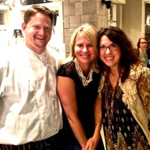 Create Catering's Chef Corey Meier & Event Director, Nicky Metchnek