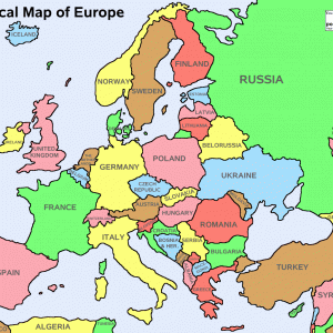 Eastern Europe Map